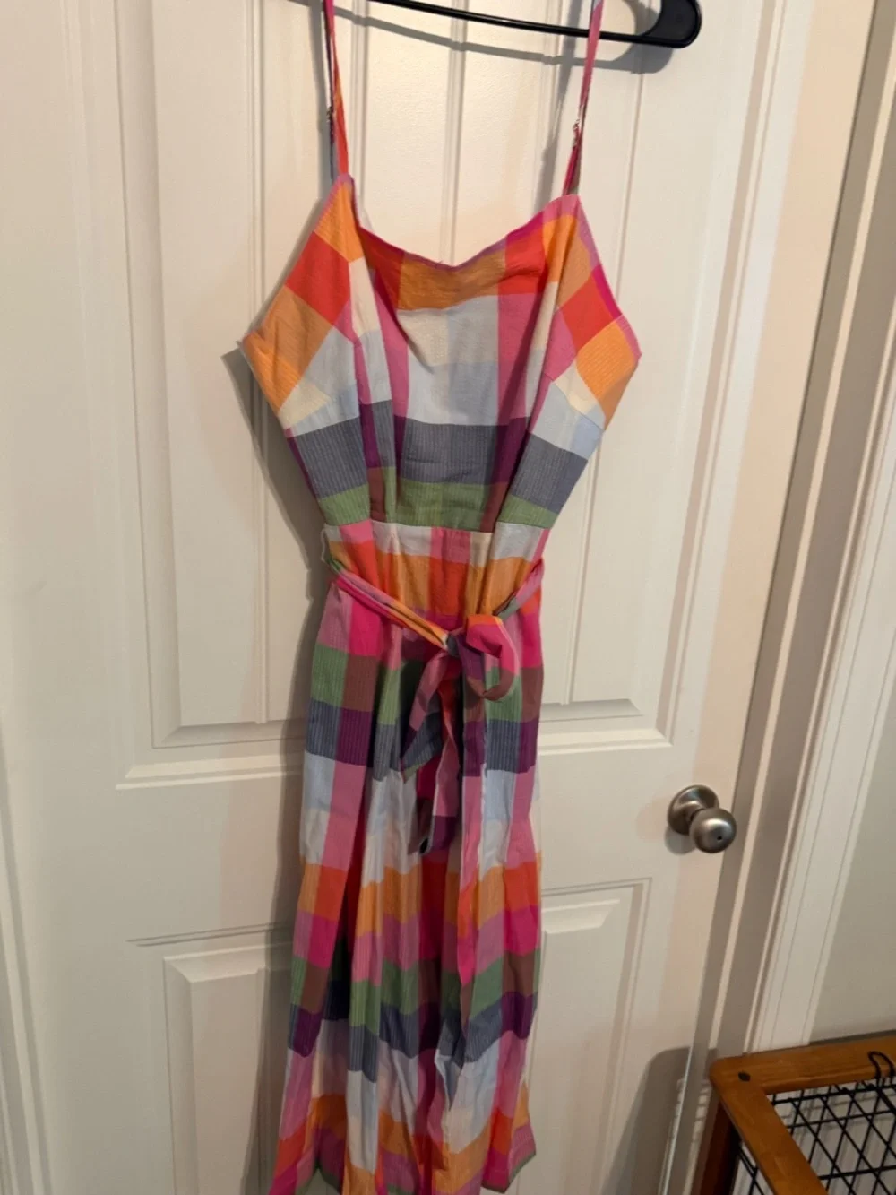 NWT Kate Spade Plaid Sundress Midi xxl